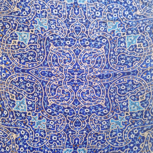 شال سنتی یزد طرح کاشی شکسته - Image 2